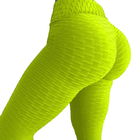Женщины нося гетры спорта брюк йоги сексуальные нажимают вверх гетры фитнеса Вайстед колготков высокие поставщик